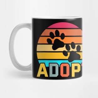 Rainbow Adopt A Dog Mug